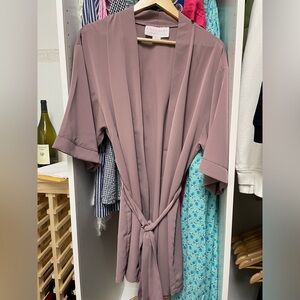 Birdy Grey Robe Dark Mauve
